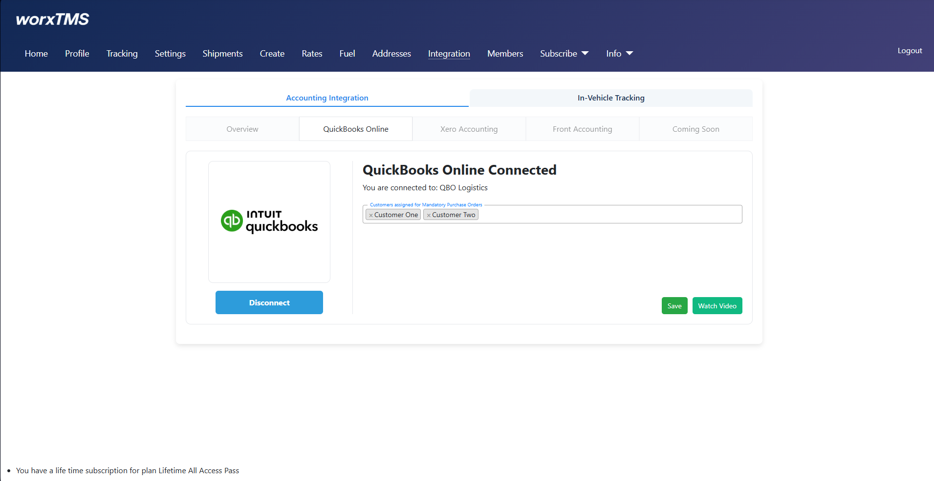 Connected with Disconnect Option - Step 5