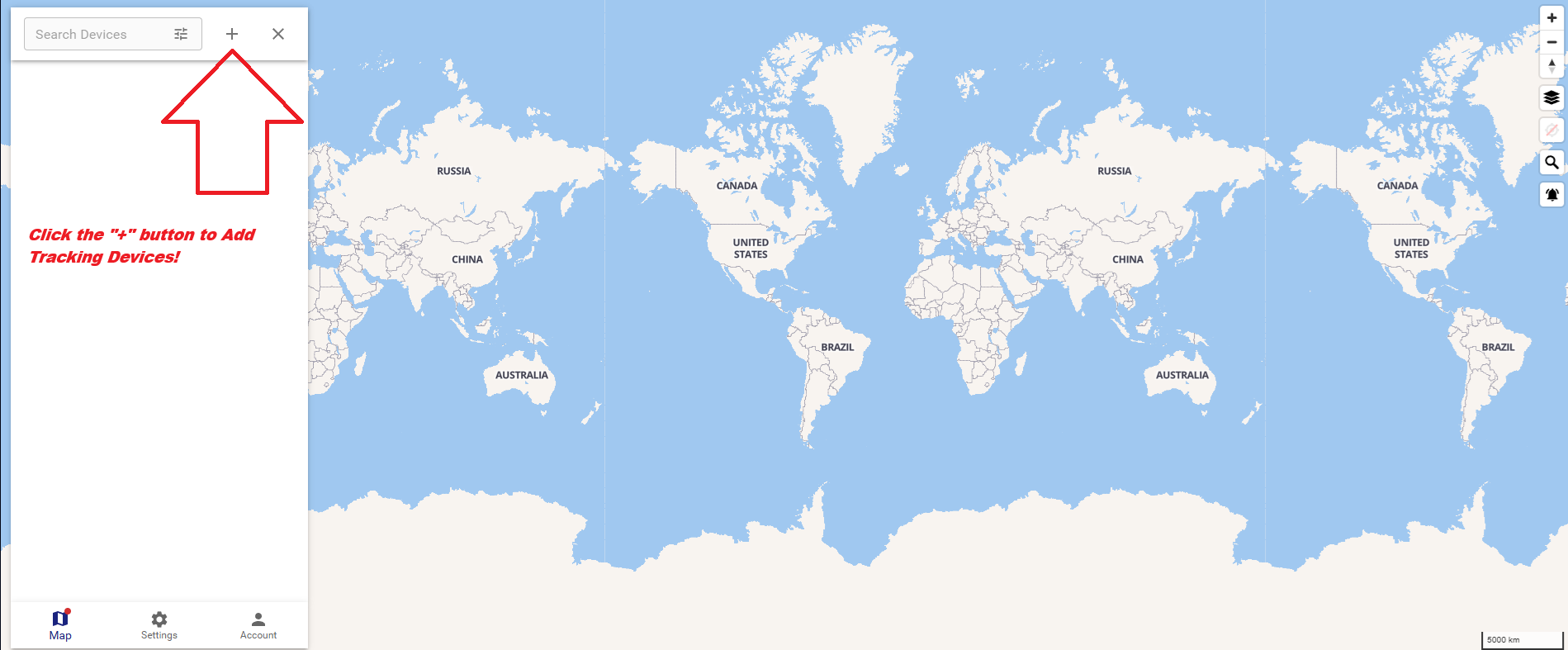 Add Tracking Devices